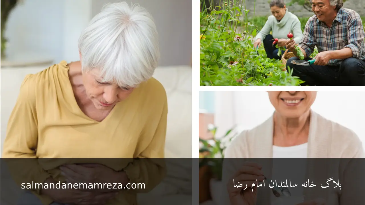 سلامت گوارش سالمندان - خانه سالمندان مشهد 