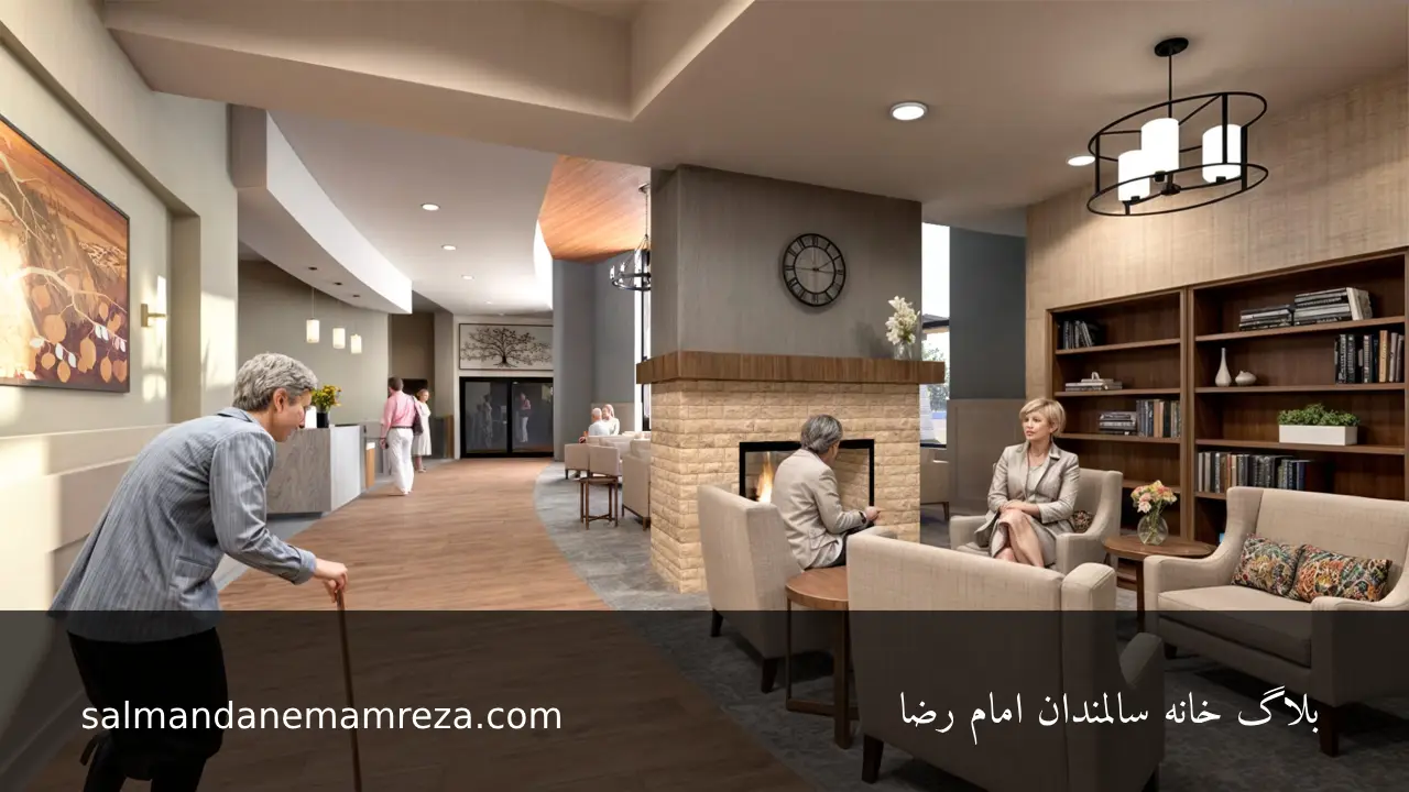 طراحی و تجهیز خانه سالمندان - خانه سالمندان مشهد